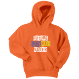 Future Black Male Voter Youth Hoodie (wh/pu/gr)
