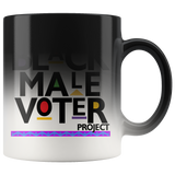 Black Male Voter Color Changing Mug
