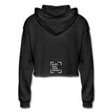 I Love a Black Male Voter Cropped Hoodie - deep heather